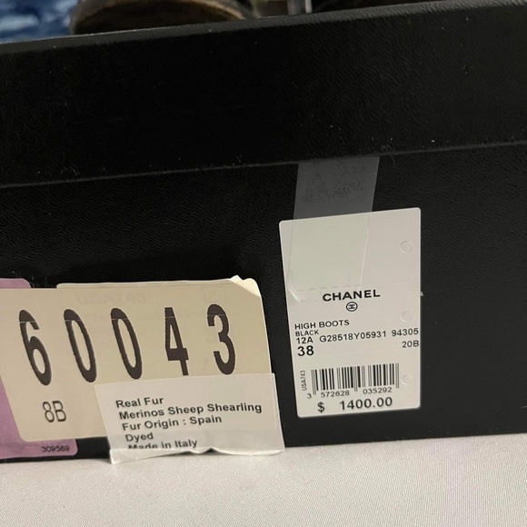 Chanel High boots (Size 38) - Picture 7 of 7